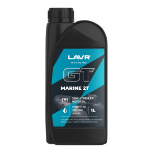 Масло моторное LAVR GT Marine 2Т FC (1л)