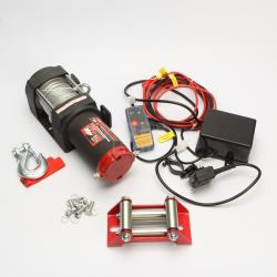 Лебедка "redBTR" серия "QUATTRO CRAZY" 3,0 12v, 1360 кг, 153:1 Лебедка "redBTR" серия "QUATTRO CRAZY" 3,0 12v, 1360 кг, 153:1