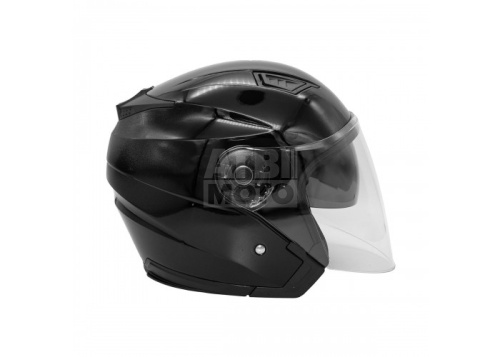 Шлем KIOSHI 516 Solid открытый со стеклом и очками Шлем KIOSHI 516 Solid открытый со стеклом и очками