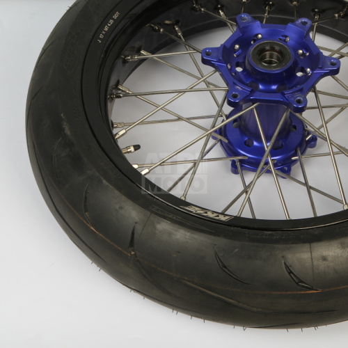 Колесо в сборе (заднее) Supermoto KKE+Mitas 4.25*17 Avantis Enduro Колесо в сборе (заднее) Supermoto KKE+Mitas 4.25*17 Avantis Enduro