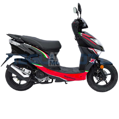 Скутер Regulmoto EAGLE 50 (LJ50QT-3L) колёса R12 Скутер Regulmoto EAGLE 50 (LJ50QT-3L) колёса R12
