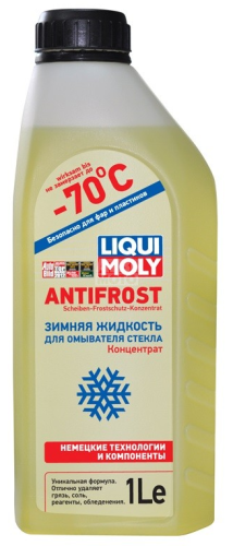 Жидкость незамерзающая LiquiMoly конц. ANTIFROST Scheiben-Frostschutz Konzentrat -70С (1л) Жидкость незамерзающая LiquiMoly конц. ANTIFROST Scheiben-Frostschutz Konzentrat -70С (1л)
